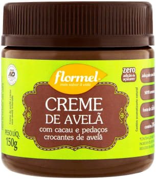 Creme De Avelã Crocante Zero Flormel 150g