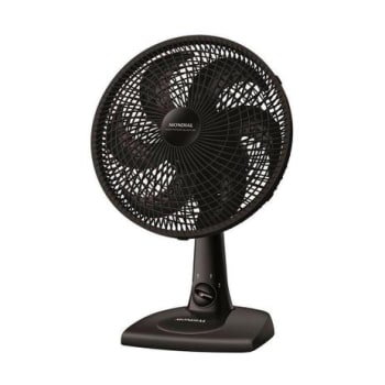 Ventilador de Mesa Mondial NV 15 30 cm 6 Pás - Preto - Magazine Ofertaesperta