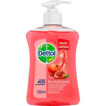 Sabonete Líquido para as Mãos Dettol Revitalizante 250 ml