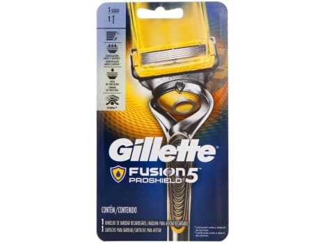 Aparelho de Barbear Gillette Fusion5 - Proshield - Magazine Ofertaesperta