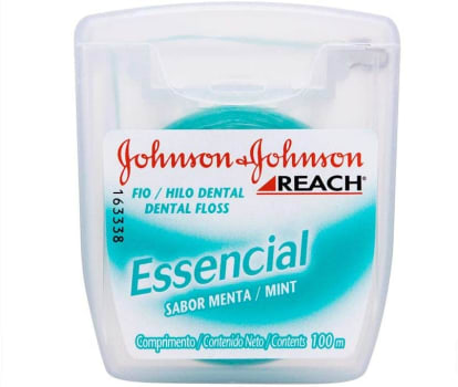 3 Unidades - Fio Dental Essencial Reach - 100m cada