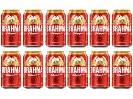 Cerveja Brahma Chopp Lager Pilsen 12 Unidades - 350ml - Magazine Ofertaesperta