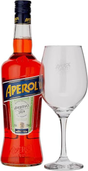 Aperitivo Aperol 750 ml + TAÇA