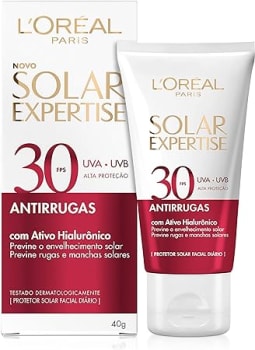 L'Oréal Paris Solar Expertise Antirrugas FPS30 - Protetor Solar Facial 40g