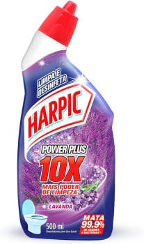 Desinfetante Líquido Harpic Power Plus Lavanda - 500ml