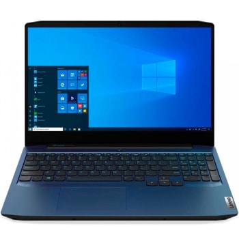 Notebook Lenovo Ideapad Gaming 3 Intel Core i7-10750H, 8GB, SSD 256GB, GTX 1650 4GB, Windows 10 Home, 15.6´, Chameleon Blue - 82CG0001BR