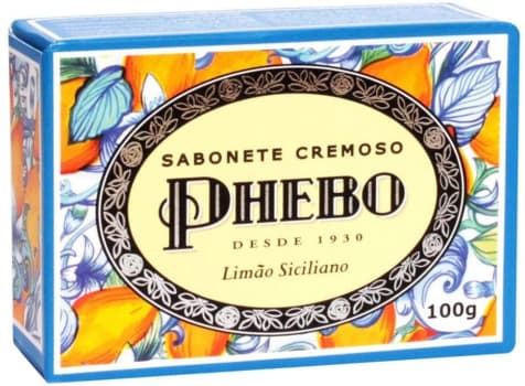 [4 Unidades] Sabonete Limão Siciliano 100g - Phebo