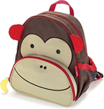 Mochila Zoo Macaco Skip Hop Marrom