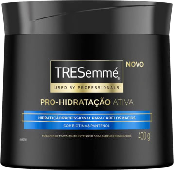 Máscara De Tratamento TRESemmé Hidratação Profunda Cabelos Hidratados E Macios 400g