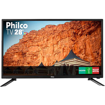 TV LED 28" HD Philco PH28N91DSGWA 1 HDMI 1 USB 60Hz