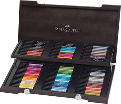 Caneta Artística Ponta Pincel Faber-Castell A&G Pitt Brush 167400 Sortimento Completo 90 Cores