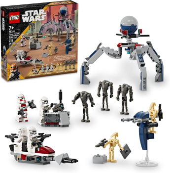 LEGO Set Star Wars TM 75372 Pacote de Combate Clone Trooper e Battl 215 peças