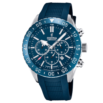 Relógio Festina Masculino Borracha Azul F20515/110 ATM