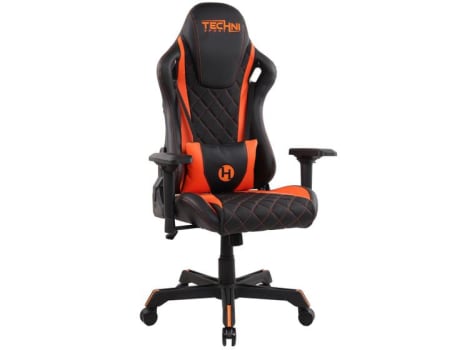 Cadeira Gamer Techni Sport Reclinável Giratória - Preta e Laranja TS84 - Cadeira de Escritório - Magazine {{route.pmdStoreName}}Logo LuLogo Magalu