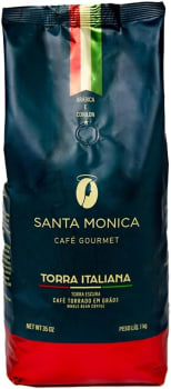 Café Gourmet em Grãos Torra Italiana 1kg - Santa Mônica