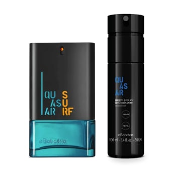 Combo Presente Quasar: Desodorante Colônia 100ml + Body Spray 100ml