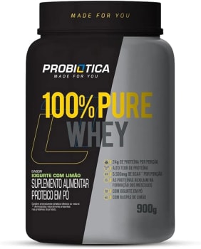 100% Pure Whey 900g - Probiótica