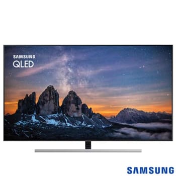 Smart TV Samsung QLED UHD 4K 55" com Pontos Quânticos, Direct Full Array 8x e Wi-Fi - QN55Q80RAGXZD