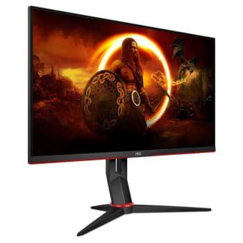 Monitor Gamer AOC 27", 165Hz, Full HD, 1ms, DisplayPort, HDMI e VGA, Ajuste de Altura - 27G2S/BK