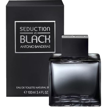Perfume Antonio Banderas Seduction in Black Masculino Eau de Toilette 100ml