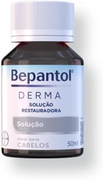 Bepantol Derma Solução Hidratante e Restauradora para Cabelo, Anti Frizz e Nutrição, 50ml