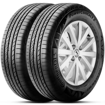 Kit 2 Pneu Continental Aro 14 175/70r14 84T Powercontact 2