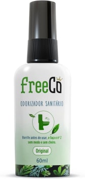 2 Unidades — Freeco Bloqueador De Odores Sanitários Freecô Original - 60Ml, incolor