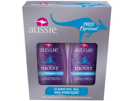 3 Opções - Shampoo e Condicionador Aussie Smooth