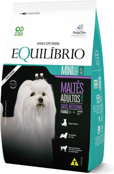 Ração Cães Equilibrio Raças Mini Adulto Maltes Frango 1kg