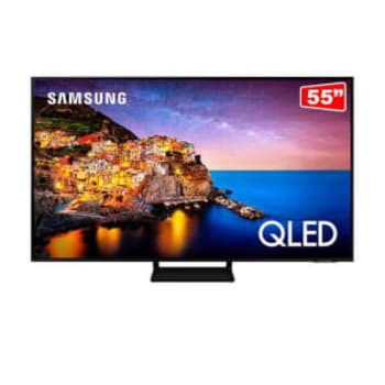 Smart TV QLED 55" 4K Samsung 55Q70A 4 HDMI 2 USB Wi-Fi Bluetooth 120Hz - QN55Q70AAGXZD