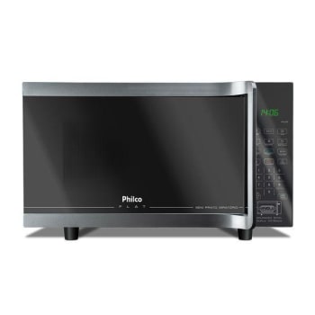 Micro-ondas Flat Philco PMO28TF 28L, Sem Prato, 1400W, 220V (Preto)