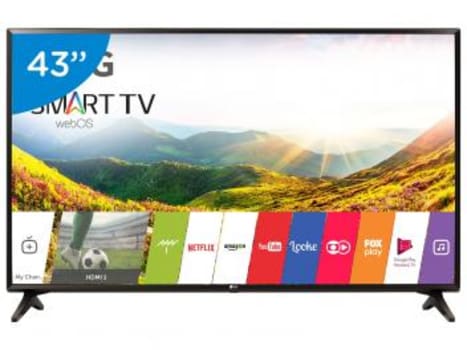Smart TV LED 43" LG 43LJ5550 webOS - Conversor Digital 1 USB 2 HDMI - Magazine Ofertaesperta