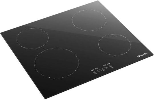 Cooktop Mueller 4 Bocas de Indução com Turbo Mci014bg1 220v