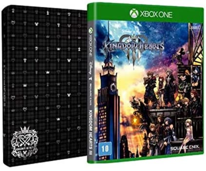 Kingdom Hearts lll - Brinde Steelbook - Xbox One