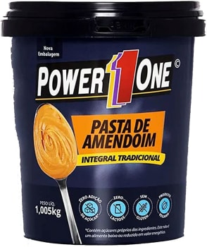 Pasta de Amendoim Power One Integral - 1000g