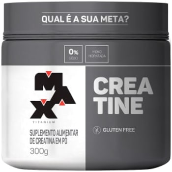 Creatina Monohidratada 300g Max Titanium