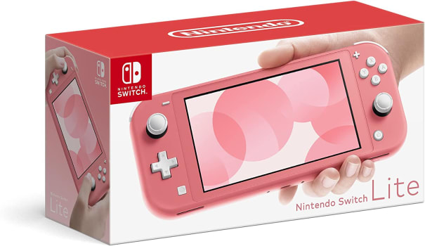  Nintendo Switch Lite Coral - Versão Nacional 