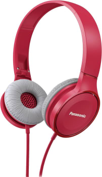 PANASONIC Fones de ouvido leves com microfone controlador de chamadas e cabo de áudio de 12 m compatível com iPhone Bl