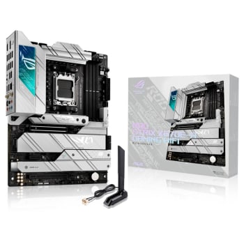 Placa Mãe Asus Rog Strix X670E-A Gaming Wi-Fi AMD X670 AM5 DDR5 - 90MB1BM0-M0EAY0