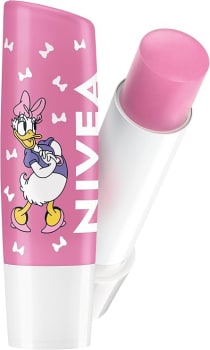 NIVEA Hidratante Labial Soft Rosé 4,8g - Ed. Limitada Margarida - Disney® Mickey e Amigos.