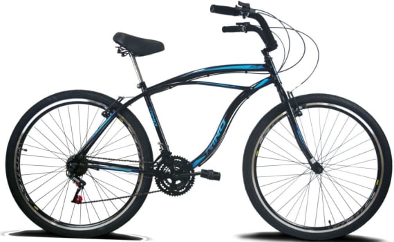 Bicicleta Caiçara Beach Aro 29 18v (Disponível Em 5 Cores)