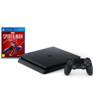 (AME R$1574,25) Console Playstation 4 - 1 Tb - Sony + Jogo Spider-Man