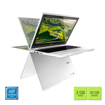 Chromebook Acer CB5-132T-C32M Intel Celeron Dual Core 2GB 32 eMMC
