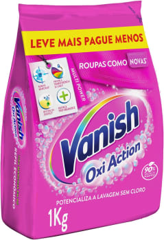 Tira Manchas em Pó Vanish Oxi Action Pink - 1kg