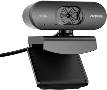 Webcam HD CAM 720p Intelbras (Preto)