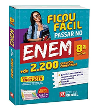 Livro Ficou Fácil Passar no Enem