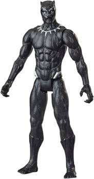 Boneco Marvel Avengers Titan Hero 30cm Vingadores Pantera Negra F2155 - Hasbro Preto