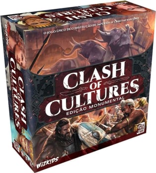 Jogo de tabuleiro Galápagos Clash of Cultures: Edição Monumental