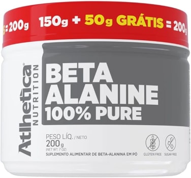 Beta-Alanine 100% Pure 200 g (150g + 50g GRATIS), Atlhetica Nutrition