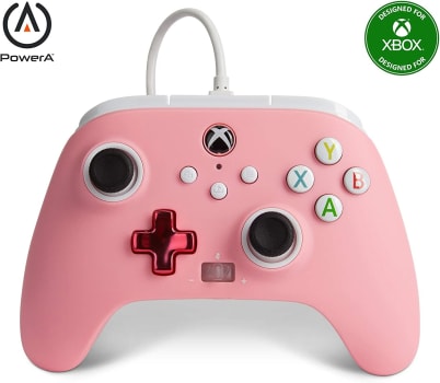 Controle PowerA com Fio - Xbox One - Pink